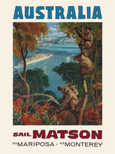 Load image into Gallery viewer, Australia Sail Matson, Late 1950s