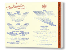 Load image into Gallery viewer, Fishing in Hawaii, Royal Hawaiian Cocktail Menu, 1930s