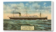 Load image into Gallery viewer, Steamship Matsonia, Postcard, 1914