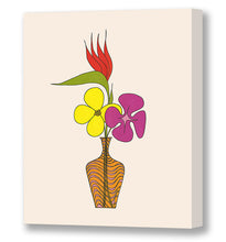 Load image into Gallery viewer, South Seas Cruise Flower Art, 1967