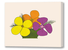 Load image into Gallery viewer, South Seas Cruise Flower Basket, 1967