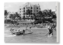 Load image into Gallery viewer, Surfboard Water Polo, The Royal Hawaiian, Late 1930s
