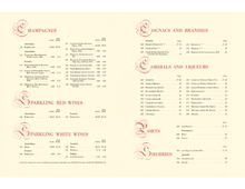 Load image into Gallery viewer, Wine List, Matson Lines, 1940, Champagnes & Cordials
