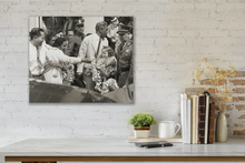 Load image into Gallery viewer, Shirley Temple Aloha Tower Arrival, Matson Lines Photograph, 1937