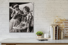 Load image into Gallery viewer, Amelia Earhart in Hawaii Adorned with Lei, 1934