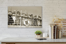 Load image into Gallery viewer, S.S. Lurline Passengers Wave, Matson Lines Photograph, 1950s