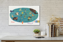 Load image into Gallery viewer, Globe South Pacific, Matson Lines Passenger List, 1968