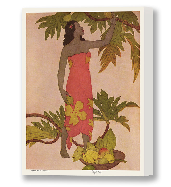 Bread Fruit, Hawaii, Matson Lines Menu Cover, 1947