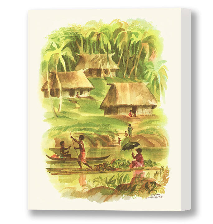 Fiji, Matson Lines Menu Cover, 1960