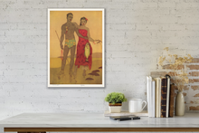 Load image into Gallery viewer, Fisher Man, Hawaii, Matson Lines, Menu Cover, 1947