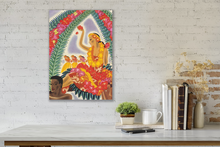Load image into Gallery viewer, Hula and Lei, Matson Lines Menu Cover, 1930s