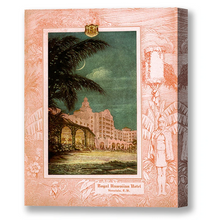 Load image into Gallery viewer, Royal Hawaiian Opening Night, Matson Lines  Menu Cover, February 1, 1927