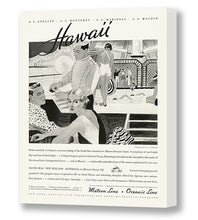 Load image into Gallery viewer, Sun Tan Setting, Matson Lines Advertisement, 1934