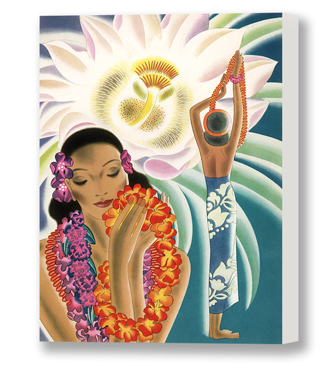 Night Blooming Cereus, Matson Lines Menu Cover, 1930s