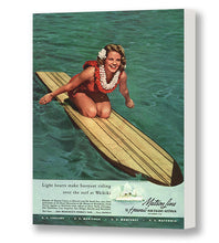 Load image into Gallery viewer, Buoyant Riding, Matson Lines Advertisement, 1939