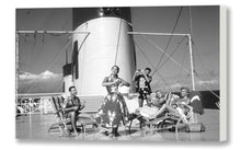 Load image into Gallery viewer, Hula on the S.S. Lurline, Matson Lines Photograph, 1950s