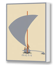 Load image into Gallery viewer, A Night in Hawaii, S.S. Lurline Menu Cover, 1935