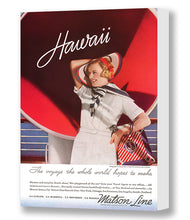 Load image into Gallery viewer, Hawaii, The Voyage, Matson Lines Advertisement, 1935