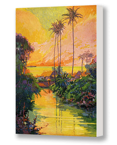 Hawaiian Sunset, 1921