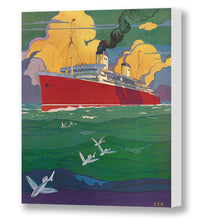 Load image into Gallery viewer, S.S. Malolo Maiden Voyage, Matson Lines, 1927