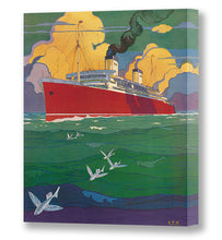Load image into Gallery viewer, S.S. Malolo Maiden Voyage, Matson Lines, 1927