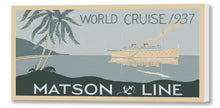 Load image into Gallery viewer, Matson Line, World Cruise 1937