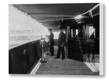 Load image into Gallery viewer, S.S. Matsonia Captain at Bridge, Late 1920s