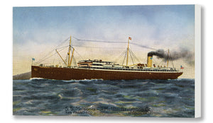 S.S. Matsonia, Postcard, 1914