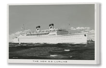 Load image into Gallery viewer, The New S.S. Lurline, 1947