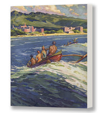 Load image into Gallery viewer, Outrigger to Waikiki, Matson Lines, 1930s