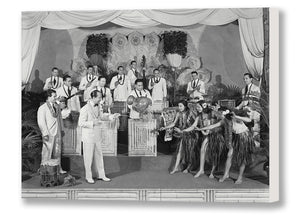 Harry Owens & Royal Hawaiian Hotel Orchestra, Matson Lines Photograph, 1930s