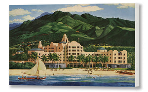 The Royal Hawaiian Serene Landscape, 1947