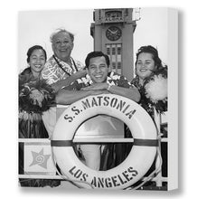 Load image into Gallery viewer, Aloha Tower, S.S. Matsonia, Late 1950s