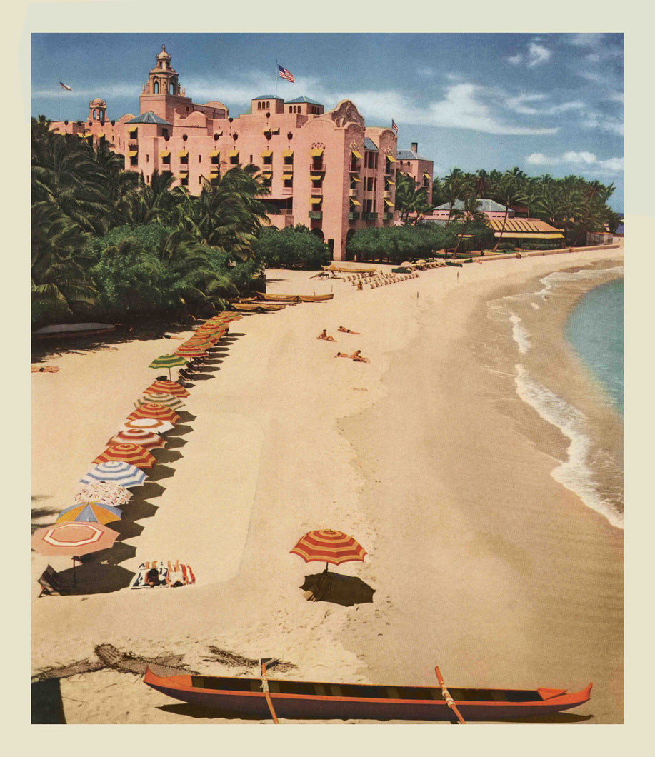 Royal Hawaiian, Waikiki Beach, 1930s