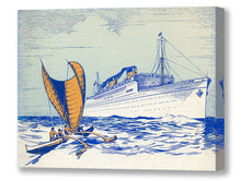 Load image into Gallery viewer, S.S. Lurline Matson Lines, 1948