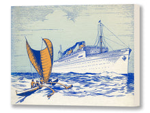 Load image into Gallery viewer, S.S. Lurline Matson Lines, 1948