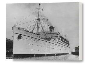 Matson Lines S.S. Lurline Docked