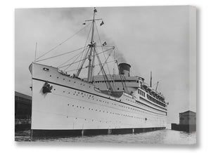 Matson Lines S.S. Lurline Docked