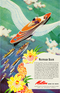 Westward Reach, Matson Lines Advertisement, 1944