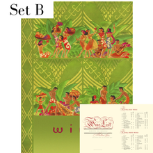 Load image into Gallery viewer, Wines List, Matson Lines, 1940 Menu Set