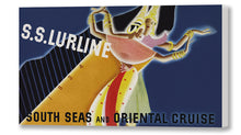 Load image into Gallery viewer, Lurline South Seas Oriental Cruise, Matson Lines Brochure Cover, 1934