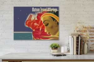 Matson Travel Offerings, Matson Lines Brochure Cover, 1936