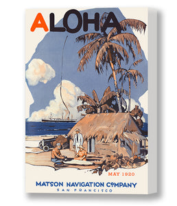 Aloha, May 1920, Matson Lines Magazine Cover