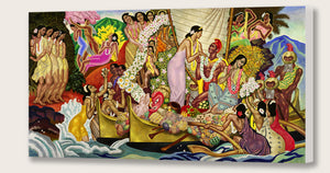 Aloha…The Universal Word, Matson Lines Menu Cover, 1937
