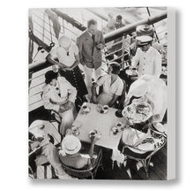 Load image into Gallery viewer, High Tea On The S.S. Lurline, Matson Lines Photograph, 1930s