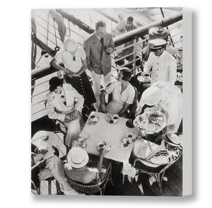 High Tea On The S.S. Lurline, Matson Lines Photograph, 1930s