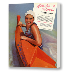 Hawaii, An Exciting New Chapter in Life, Matson Lines Advertisement, 1936