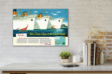 Load image into Gallery viewer, New Cruise Ships to the South Pacific, Matson Lines Advertisement, 1948