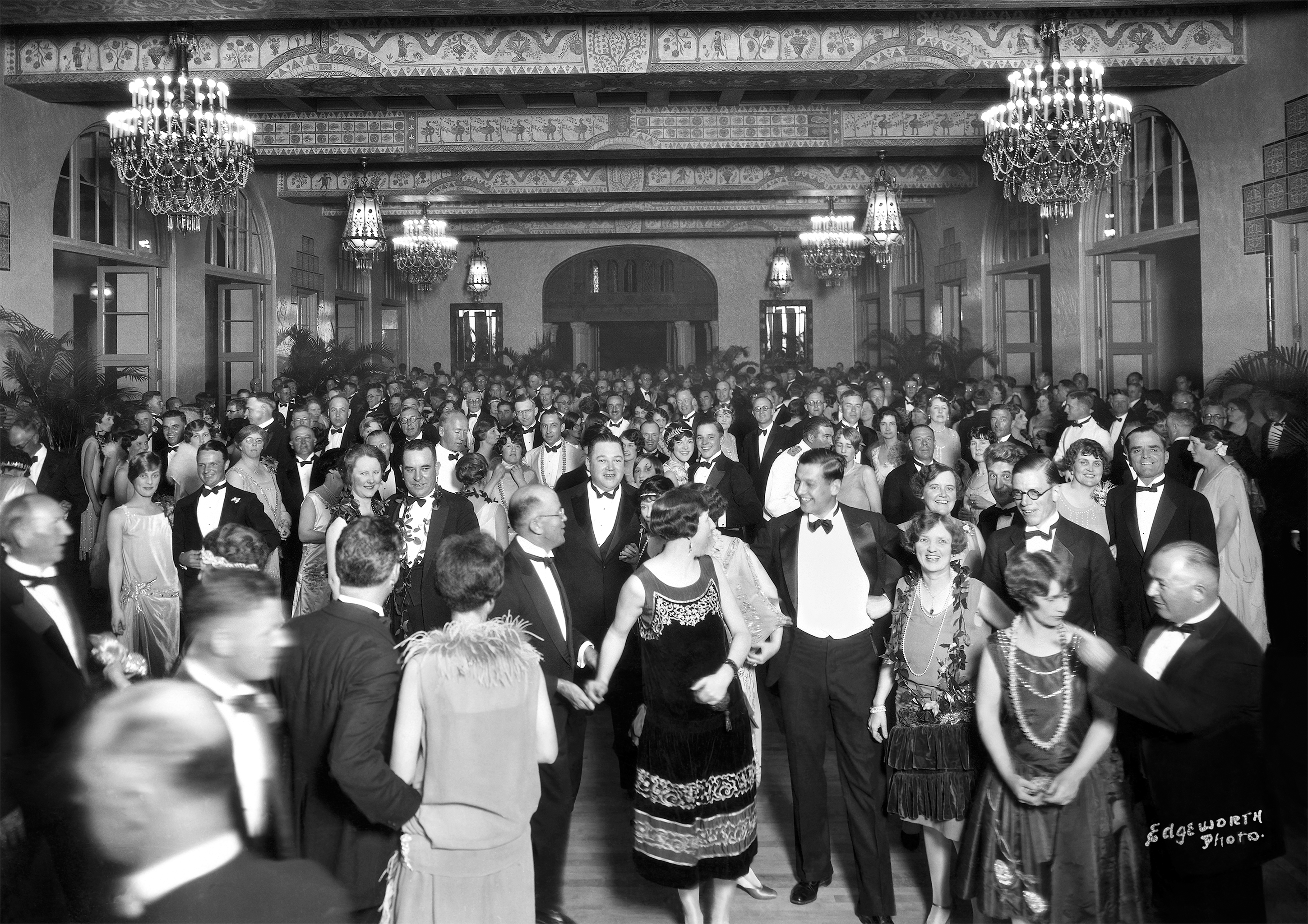 Royal Hawaiian Opening Night, Matson Lines Photograph, 1927