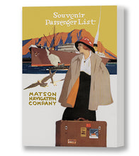 Load image into Gallery viewer, Souvenir Passenger List, Matson Lines, 1920s